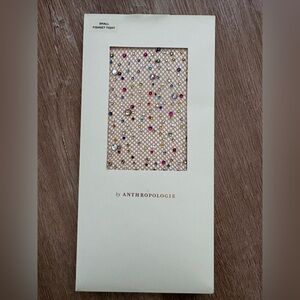 Anthropologie Beaded Fishnet Tights